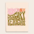 Blame It On The Mercury Retrograde Notebook Gallery Image 4