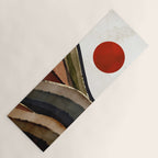 Fall Abstract Yoga Mat Gallery Image 1