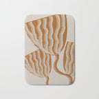 Modern Flowers Bath Mat Gallery Image 1