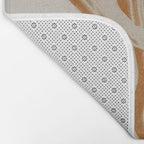 Modern Flowers Bath Mat Gallery Image 2
