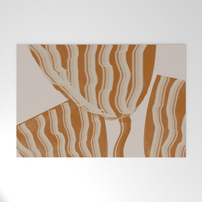 Modern Flowers Welcome Mat Gallery Image 1