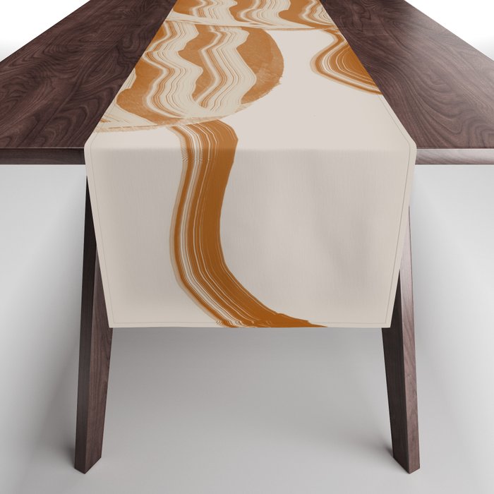 Modern Flowers Table Runner Gallery Image 1