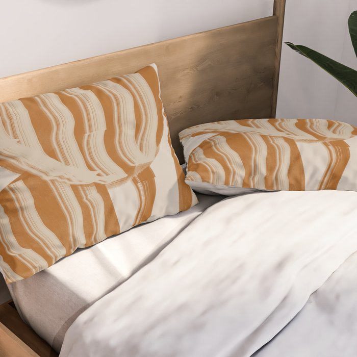 Modern Flowers Pillow Sham Gallery Image 2