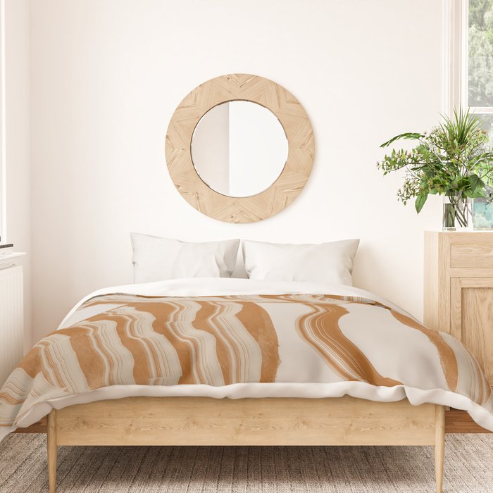 Modern Flowers Duvet Cover Gallery Image 3