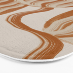 Modern Flowers Bath Mat Gallery Image 3