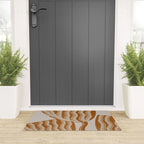 Modern Flowers Welcome Mat Gallery Image 3
