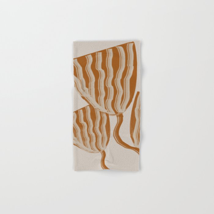 Modern Flowers Bath Towel Gallery Image 1
