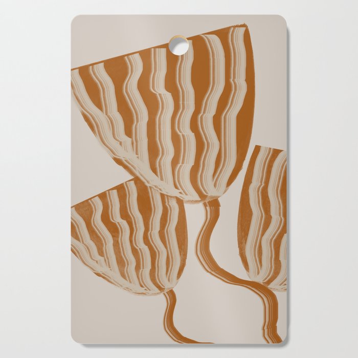 Modern Flowers Cutting Board Gallery Image 1