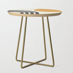 Mid century modern Sun and Rainbow Side Table Gallery Image 1