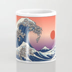 The Great Wave of Sloth Coffee Mug Gallery Image 4