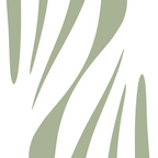 Maldives Abstract Botanical Pattern in Sage Green and White Coffee Mug Gallery Image 2