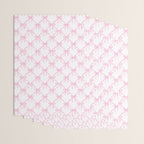 Pastel Pink Bows Coquette Aesthetic Vintage Romantic Feminine Preppy Bedroom Wrapping Paper Gallery Image 3