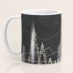 Night Forest Linescape Coffee Mug Gallery Image 3