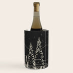 Night Forest Linescape Wine Chiller Gallery Image 3