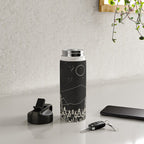 Night Forest Linescape Water Bottle Gallery Image 4