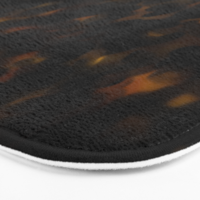 Tortoise shell pattern Bath Mat Gallery Image 3