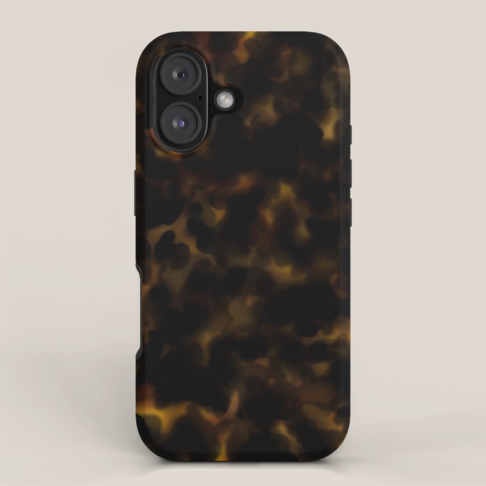Tortoise shell pattern iPhone Case Gallery Image 1