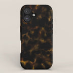 Tortoise shell pattern iPhone Case Gallery Image 1