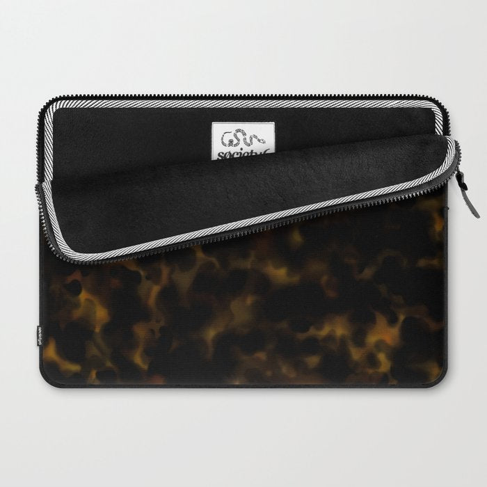 Tortoise shell pattern Laptop Sleeve Gallery Image 2