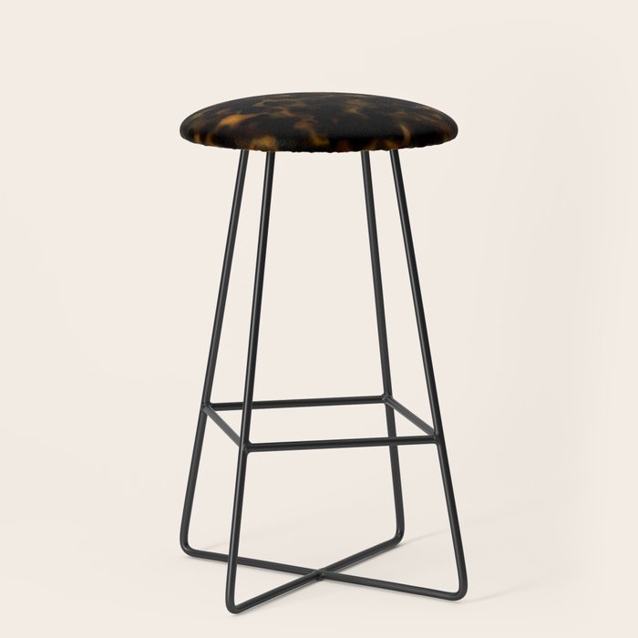 Tortoise shell pattern Stool Gallery Image 1