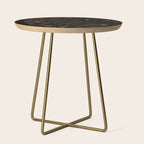Tortoise shell pattern Side Table Gallery Image 1