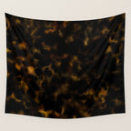 Tortoise shell pattern Wall Tapestry Gallery Image 4