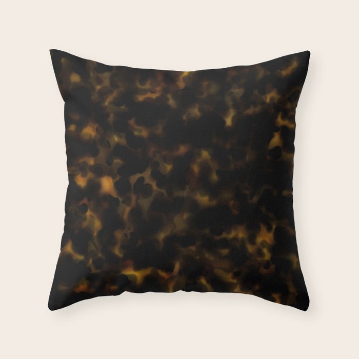 Tortoise shell pattern Throw Pillow Gallery Image 6