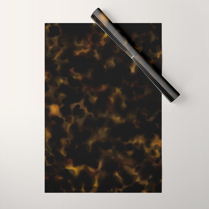Tortoise shell pattern Wrapping Paper Gallery Image 1