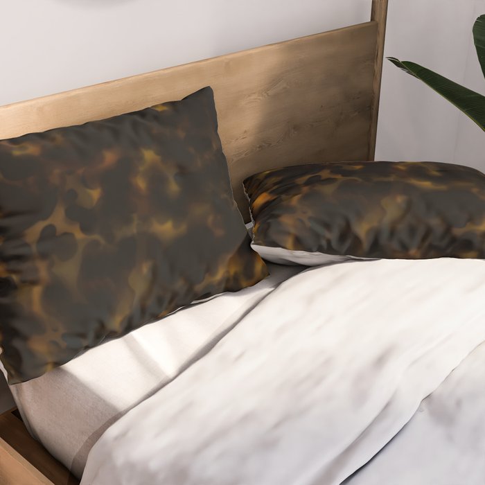 Tortoise shell pattern Pillow Sham Gallery Image 2