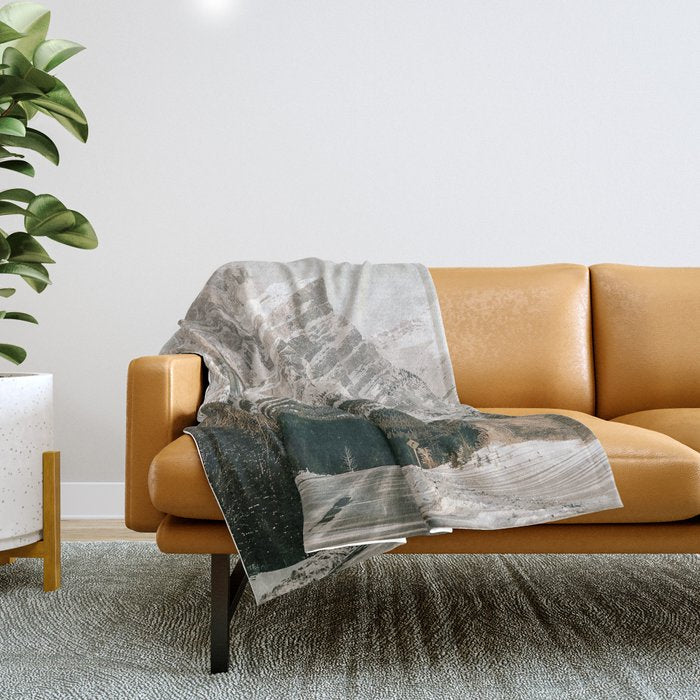 Colorado Mountain Throw Blanket Gallery Image 1