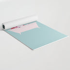 Pink T-Rex in Bathtub Yoga Mat Gallery Image 2