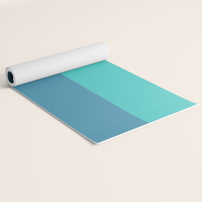 Color Block Abstract II Yoga Mat Gallery Image 2