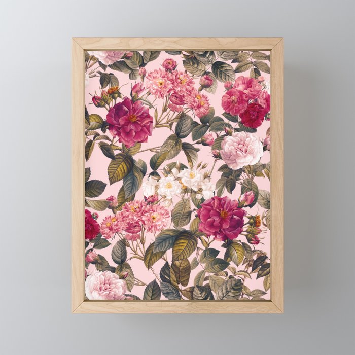 Rose Garden V Mini Art Print Gallery Image 1