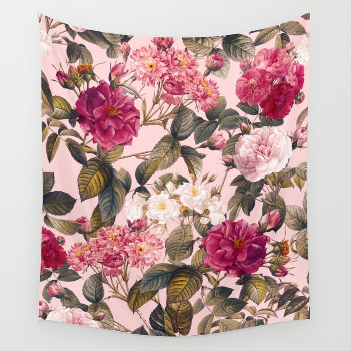 Rose Garden V Wall Tapestry Gallery Image 4
