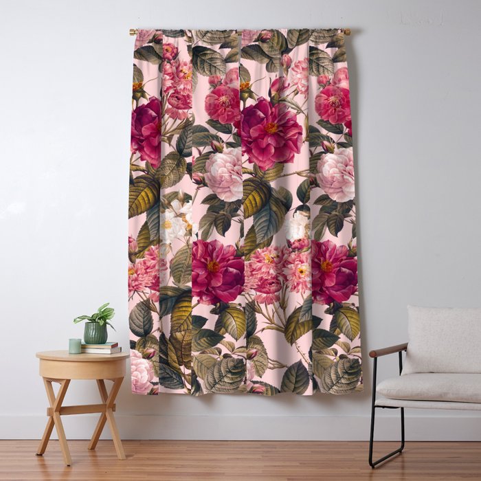 Rose Garden V Window Curtain Gallery Image 5