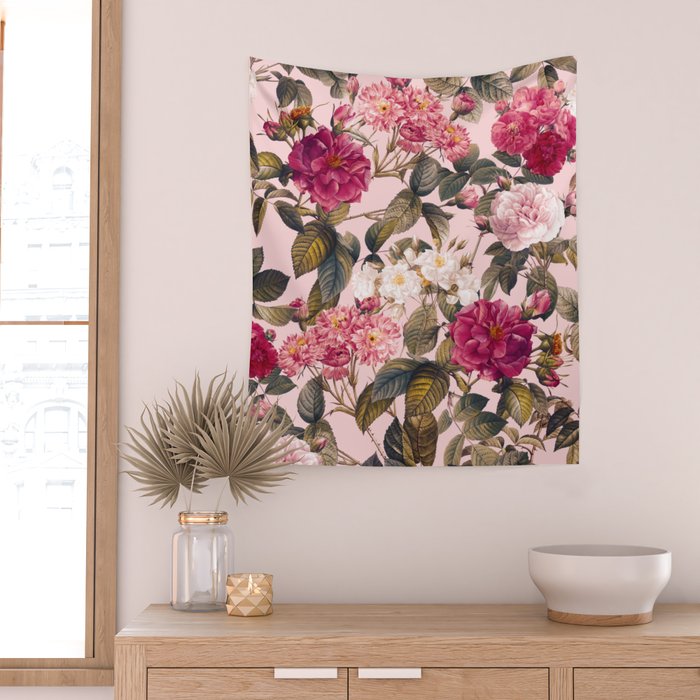 Rose Garden V Wall Tapestry Gallery Image 2