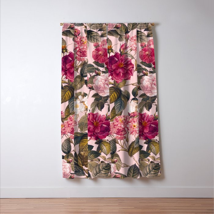 Rose Garden V Window Curtain Gallery Image 3