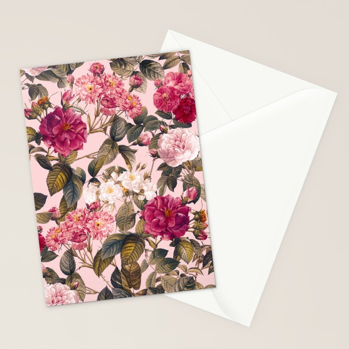 Rose Garden V Stationery Card Gallery Image 2
