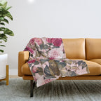 Rose Garden V Throw Blanket Gallery Image 1
