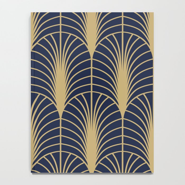 Arches in Navy and Gold Notebook Gallery Image 4