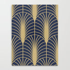 Arches in Navy and Gold Notebook Gallery Image 4