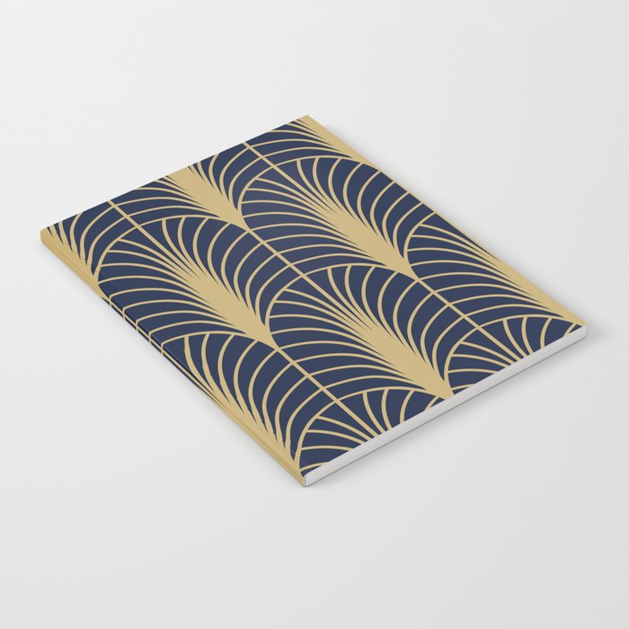 Arches in Navy and Gold Notebook Gallery Image 1