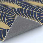 Arches in Navy and Gold Rug Gallery Image 4
