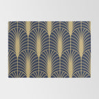 Arches in Navy and Gold Rug Gallery Image 2