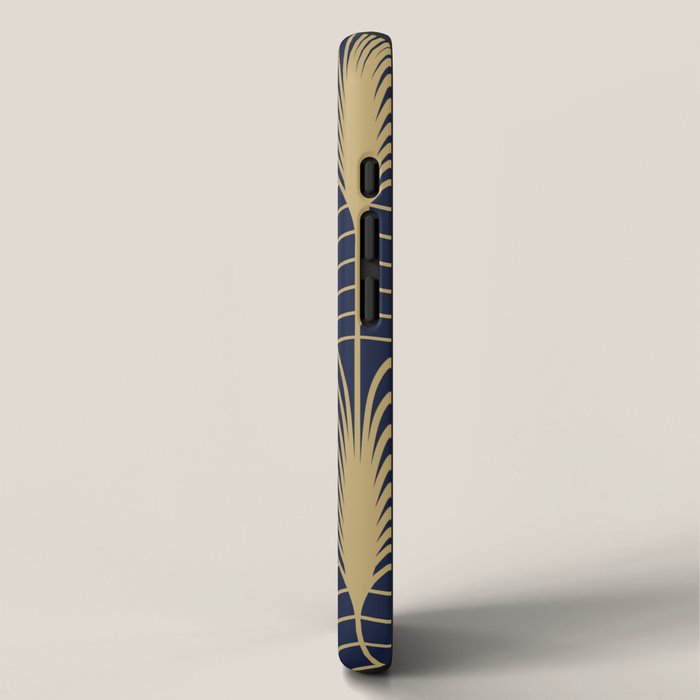 Arches in Navy and Gold iPhone Case Gallery Image 2