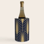 Arches in Navy and Gold Wine Chiller Gallery Image 3