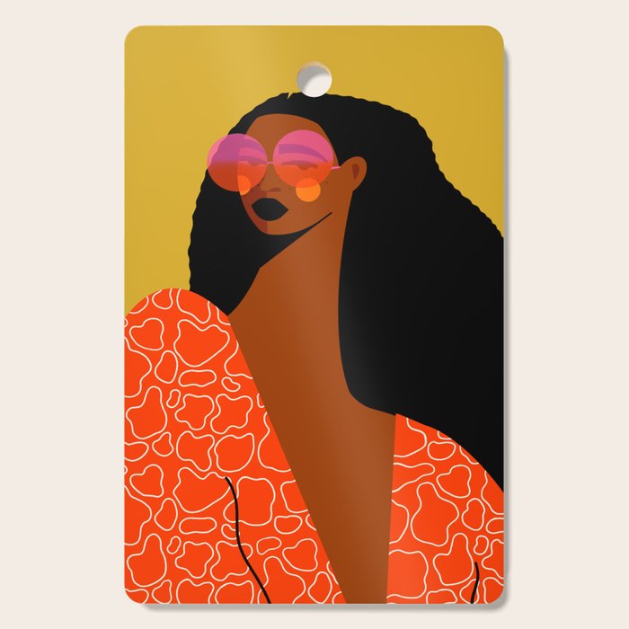 Wavy Retro Vibe Cutting Board Gallery Image 1