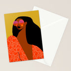 Wavy Retro Vibe Stationery Card Gallery Image 2