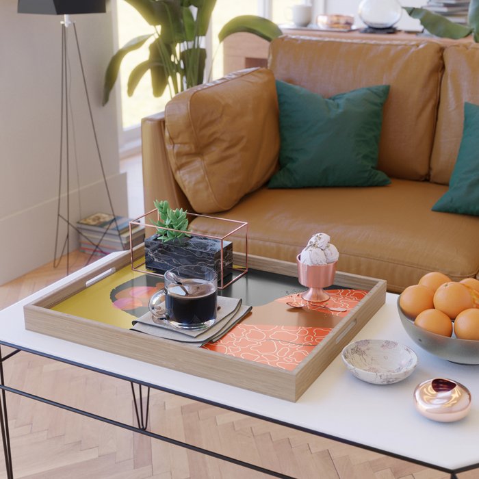 Wavy Retro Vibe Serving Tray Gallery Image 2