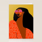 Wavy Retro Vibe Stationery Card Gallery Image 2